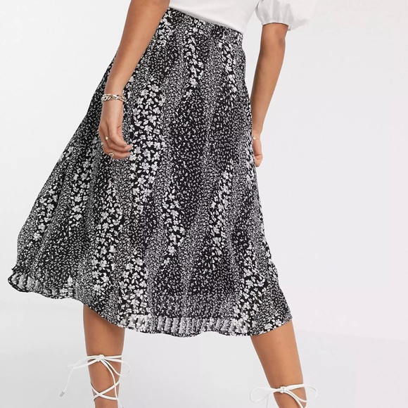 Ichi printed midi skirt size xs - Picture 4 of 6